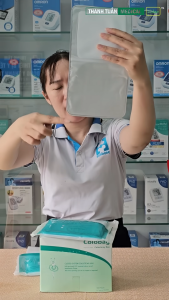 (RẺ VÔ ĐỊCH) Túi Hậu Môn nhân tạo 1 MẢNH 2 viền dính COLOBAG - NK Thái Lan (H/10 cái) Túi mềm mại không gây kích ứng da