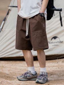 Loose Casual Workwear Shorts Mens Summer 2025 New Style Wide Leg Solid Color Pants Five-Quarter Length Trousers