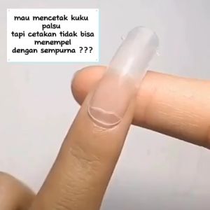 Nail Extension Tip Clip Polygel Penjepit Kuku Nail Extension Clip Nail Art Tools Pedicure