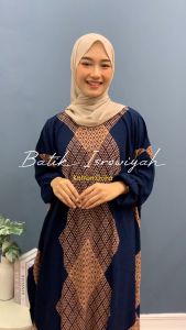 BISA COD GAMIS KAFTAN JUMBO LONGDRESS OVERSIZE MOTIF GITHA VOL 5 BAJU MUSLIM BUSUI RAYON BY BATIK ISROWIYAH