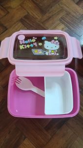 Hello kitty lunch box cartoon lunch box