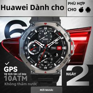 Đồng Hồ Thông Minh GPS Ultra T-Rex 3 2025 Dành Cho Nam Chống Nước 10ATM IP69K Tích Hợp La Bàn Đo Độ Cao Áp Suất Khí Quyển Theo Dõi Sức Khỏe Tương Thích Với Android Và iOS