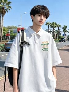 2026 Trendy Cool Boy Polo Shirt Cotton