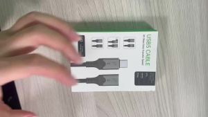 Cáp Mở Rộng DOONJIEY USB5 Type C 80Gbps Truyền Dữ Liệu PD 240W Dây Sạc Nhanh Tương Thích Thunderbolt 4/5 - Cáp USB C To C 16K