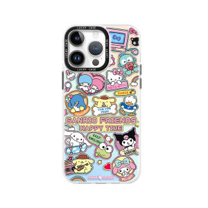 Asina | Cute Cat Full-Enclosure Shockproof Magnetic Phone Case with Stand for iPhone