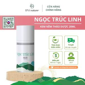 Combo 4 ngọc trúc linh DVi nature kem nền thảo dược giúp da sáng mịn bóng mịn tạo lớp nền sáng mịn tự nhiên trên da