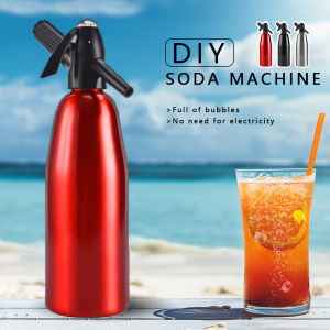 Aluminum Soda Maker Machine Soda Water Machine Household Cola Bubble Milk Tea Gym Sugar Free-Drinks