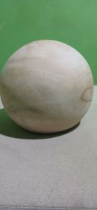 bola kayu diameter 20 cm