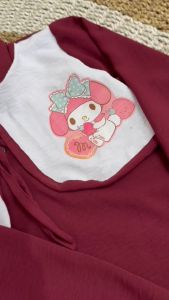 Baju dan Celana Setelan Anak Perempuan MELODI Crinkle 4-11 Tahun Viral