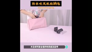 Pu Leather Travel Case Compatible with Dyson Airwrap Styler Portable Waterproof Dyson Airwrap Travel Organizer Storage Bag for Shark FlexStyle Attachment