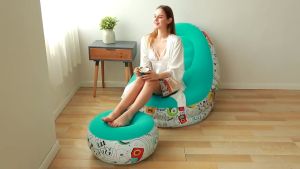 (BISA COD)Sofa Santai Angin Intime / Kursi Santai Sandaran Kaki SOFA ANGIN INTIME KURSI SANTAI TIUP Bestway Sofa Inflatable / Sofa Bed / Tempat Tidur / Sofa Angin