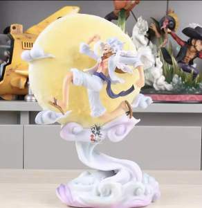 [ Có sẵn LED ] Mô hình Luffy Gear 5 thần Nika trên mặt trăng siêu hot - Mô Hình One Piece