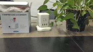 Florasis Quiet Mode Portable Nebulizer for Asthma Rechargeable Machine for Kids Adults with Easy Operation