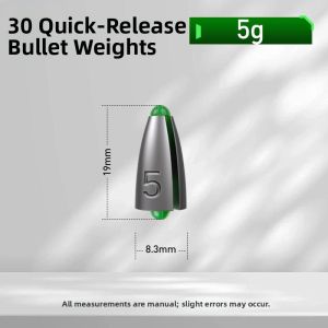 YUEYOUXIN | Quick-Release Long-Distance Casting Soft-Core Lead Weight