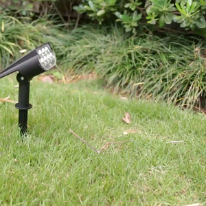 Solar Lawn Light Outdoor Waterproof Spotlight LED Variable Light Fence Wall Garden Landscape Light