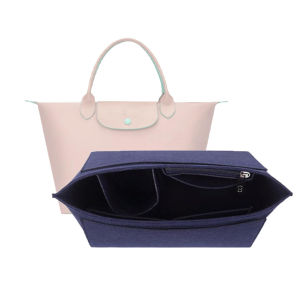 Nhiều Túi Cảm Thấy Túi Xách Dụng Ví Lắp Cho Longchamp Túi Đựng Mỹ Phẩm Dụng Có Thể Gập Lại Túi Tote Lắp