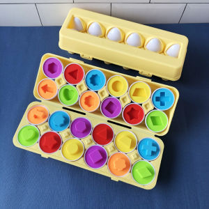 MENGTELI | Educational Shape Number Fruit Matching Cognitive Toy