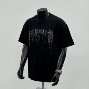 PAZHAOLANG | Plus Size American Streetwear Pure Cotton Printed Short Sleeve T-Shirt