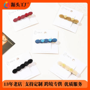 กิ๊บติดผม Acetate Rose Floral สีตัดกัน กิ๊บปากเป็ดหรูหราสำหรับผู้หญิง กิ๊บติดผมด้านข้าง กิ๊บติดผมด้านหน้า กิ๊บติดผมแบบลำลอง