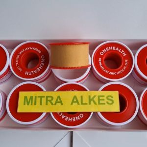 DERMA Plast ZINC 2.5cm x 4.5m ONEHEALTH. Dermaplast Zinc Oxide 25 cm x 45 m - Seperti Chilli Plast. Plester Roll Kain Medis ONE HEALTH.