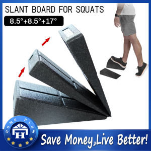 【Local delivery】 3PCS Yoga Wedge Stretch Slant Boards Adjustable Tilt Slanting Board Squat Wedge Block Improve Lower Leg Strength Exercise Gym Fitness Equipment Yoga Accessories CYB-Slant-Board