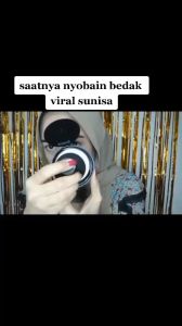 (1 SET) SUNISA Bedak Glowing 0RIGINAL 100% BPOM - Bedak Glowing Korea Anti Air Tahan Lama Waterproof BB Cream Mushroom Bedak Glowing 0ri Barcode