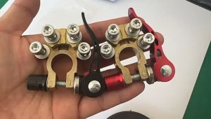 Universal 2pcs Terminal Klem Konektor Kepala Aki Mobil Quick Release