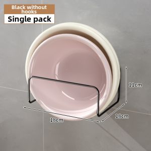 NIFENG | Wall-mounted Hook Storage Rack for Bathroom