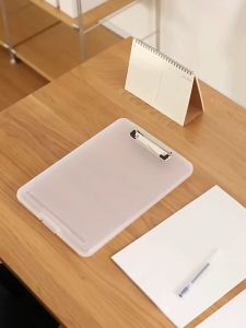 Long Size Clipboard with Storage File Box Paper Organizers Large Capacity Upgrade Material 36x24CM