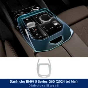 BMW 5 Series G60 Nội Thất Ô Tô TPU Bảo Vệ Màng Chống Trầy Xước Trong Suốt Chống Trầy Xước Miếng Dán Tự Phục Hồi Để Bảo Vệ Thân Xe