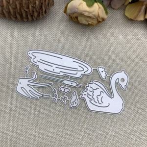 1pc Little Swan Set Metal Cutting Dies for DIY Scrapbooking Embossing Album Paper Cards Decorative Knife Mold Crafts Template