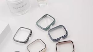 Tempered Glass Screen Protector & Hard PC Protective Bumper Glass+Case Accessories for Redmi Watch 5 Redmi Watch 4