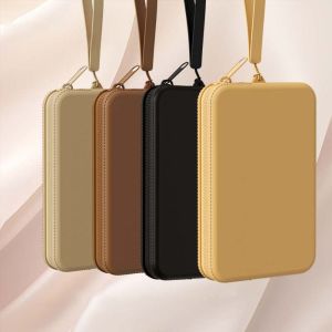 CHENJIE Portable Silicone Storage Bag Dustproof Waterproof Cosmetic Bag Gifts Hanging Phone Bag