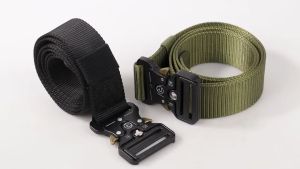 Rhodey Tali Ikat Pinggang Canvas 120cm Gesper kanpas