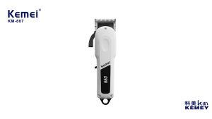 KM-807 Professional Hair Clipper Electric Clipper Rechargeable Long Life Cordless Hair Trimmer