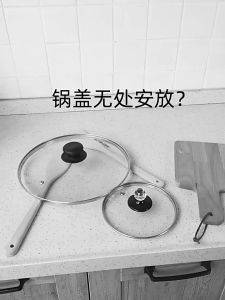 5 Layer Anti-fall Metal Drying Pan Pot Rack Cover Lid Rest Stand Spoon Holder Kitchen Utensil Organizer Tool Wall Hanging Pot Cover