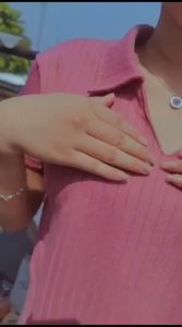 RS - Crop Top Siera Disty Hornet Knit Top / Atasan Kerah / Kaos Wanita