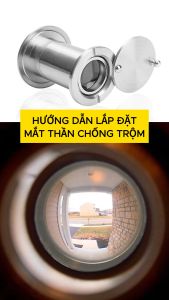 Mắt thần gắn cửa phòng chống trộm đường kính 16mm HOBBY Home Decor MT1