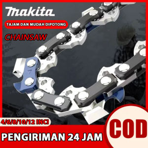 MAKITA Rantai Chainsaw 4"/6"/8"/10"/12" inci Rantai Adaptor Gerinda Gergaji Mata Rantai Chainsaw Mini