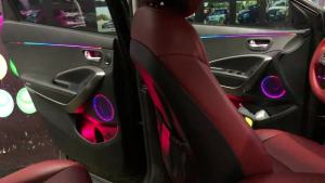 22/18/14/6in1 RGB Symphony Streamer Car Ambient Lights Interior LED Acrylic Strips Decoration Atmosphere Lamp APP Remote Control