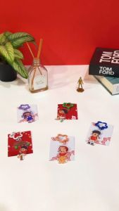 Gantungan Kunci Acrylic Bunga Warna 3 mm: Custom Hadiah & Desain Unik