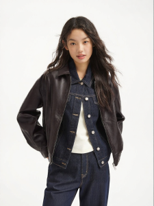Hotwind | Classic Retro Moto PU Leather Jacket Women