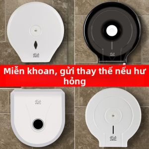 DIHUANTUO | Bộ Phân Phát Giấy Vệ Sinh Cuộn Lớn Treo Tường