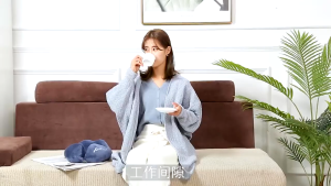 U-shaped Pillow Cotton Soft Slow Rebound Support Memory Foam Bolster Pillow Office Airplane Head Rest Cushion Bantal Leh