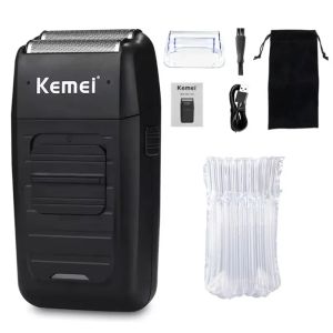 Bộ Cắt Tóc Không Dây Chuyên Nghiệp Kemei KM-2299 KM-2290 KM-1102 Dành Cho Nam Máy Cạo Râu Điện Với Chức Năng Ướt/khô Lưỡi Dao Hợp Kim Nhôm