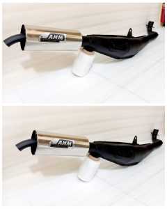 KNALPOT FIZ R FULL PRESS /FULL SIRIP MODEL AHM SUARA PREPET PADET
