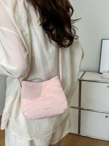 Trendy Minimalist Design Super Popular Velvet Mini Crossbody Bag for Women Fashionable Casual Bucket Bag Soft PU Leather