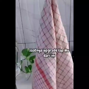 Serbet Lap Piring Dapur Tangan Gantung Tebal Kain Lap Cuci Piring Kain Lap Dapur Serbaguna Tebal