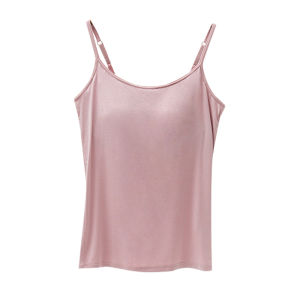 ZAILAIYI | Plus Size Slim Strap Padded Camisole Vest