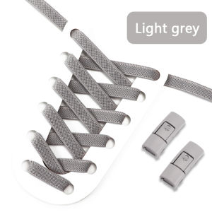 Colorful Press Lock No Tie Shoelace Elastic Shoelaces for Sneakers Sport Tieless Elastic Shoe Laces One Size Fit All Adult Kids